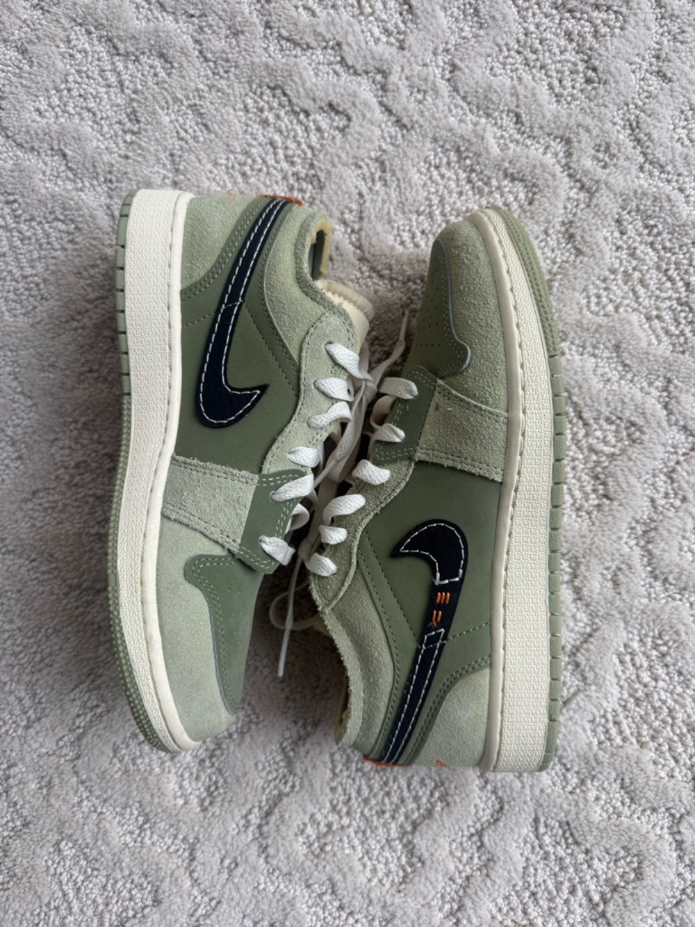 2023 Air Jordan 1 Low SE Craft GS 'Sky J Light Olive' Youth